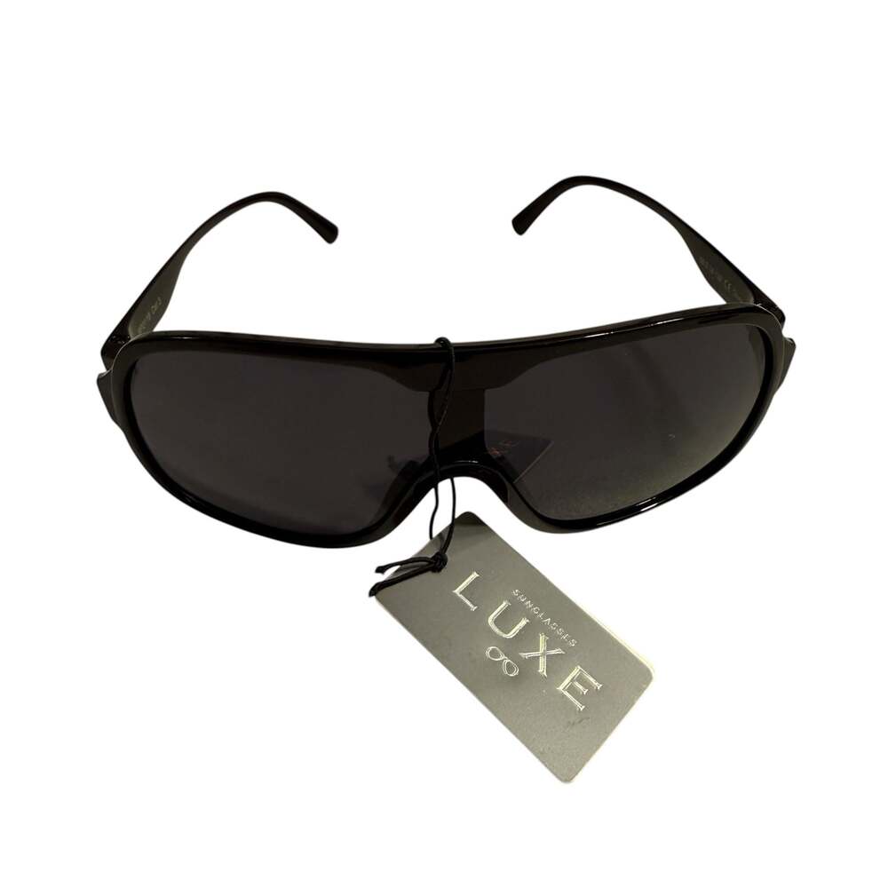 Luxe BP0118 Black Shield Sunglasses 55-18-132